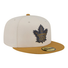 Бейсболка Toronto Maple Leafs New Era Colorpack Two-Tone 59FIFTY - Cream/Tan