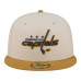Бейсболка Washington Capitals New Era Cream/Tan Colorpack Two-Tone 59FIFTY