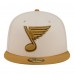 Бейсболка St. Louis Blues New Era Cream/Tan Colorpack Two-Tone 59FIFTY