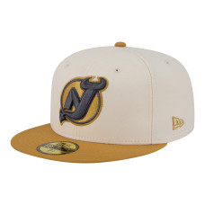 Джерси New Devils New Era Cream/Tan Colorpack Two-Tone 59FIFTY Fitted Hat Джерси New Devils New Era Cream/Tan Colorpack Two-Tone 59FIFTY Fitted Hat