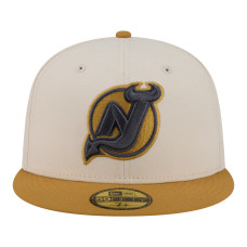 Джерси New Devils New Era Cream/Tan Colorpack Two-Tone 59FIFTY Fitted Hat Джерси New Devils New Era Cream/Tan Colorpack Two-Tone 59FIFTY Fitted Hat