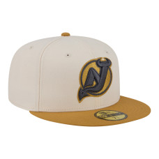 Джерси New Devils New Era Cream/Tan Colorpack Two-Tone 59FIFTY Fitted Hat Джерси New Devils New Era Cream/Tan Colorpack Two-Tone 59FIFTY Fitted Hat