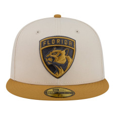 Бейсболка Florida Panthers New Era Cream/Tan Colorpack Two-Tone 59FIFTY Бейсболка Florida Panthers New Era Cream/Tan Colorpack Two-Tone 59FIFTY