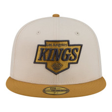 Бейсболка Los Angeles Kings New Era Cream/Tan Colorpack Two-Tone 59FIFTY Бейсболка Los Angeles Kings New Era Cream/Tan Colorpack Two-Tone 59FIFTY