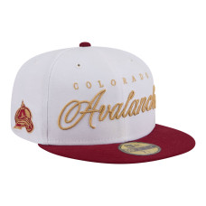 Бейсболка Colorado Avalanche New Era White/Burgundy Scripted 59FIFTY Бейсболка Colorado Avalanche New Era White/Burgundy Scripted 59FIFTY