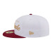Бейсболка Colorado Avalanche New Era White/Burgundy Scripted 59FIFTY