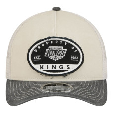 Бейсболка Los Angeles Kings New Era Natural/Black Frayed M-Crown A-Frame 9FORTY Trucker Бейсболка Los Angeles Kings New Era Natural/Black Frayed M-Crown A-Frame 9FORTY Trucker