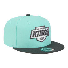 Бейсболка Los Angeles Kings New Era Turquoise/Charcoal Two-Tone Color Pack 9FIFTY Бейсболка Los Angeles Kings New Era Turquoise/Charcoal Two-Tone Color Pack 9FIFTY