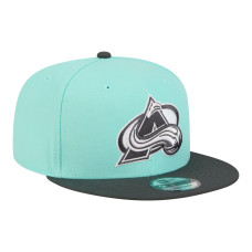 Бейсболка Colorado Avalanche New Era Turquoise/Charcoal Two-Tone Color Pack 9FIFTY Snapback Бейсболка Colorado Avalanche New Era Turquoise/Charcoal Two-Tone Color Pack 9FIFTY Snapback