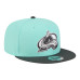 Бейсболка Colorado Avalanche New Era Turquoise/Charcoal Two-Tone Color Pack 9FIFTY Snapback