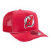 Джерси New Devils New Era Red Faded A-Frame 9FIFTY Trucker Snapback Hat