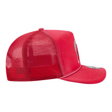 Джерси New Devils New Era Red Faded A-Frame 9FIFTY Trucker Snapback Hat Джерси New Devils New Era Red Faded A-Frame 9FIFTY Trucker Snapback Hat