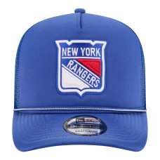Бейсболка New York Rangers New Era Blue Faded A-Frame 9FIFTY Trucker Бейсболка New York Rangers New Era Blue Faded A-Frame 9FIFTY Trucker