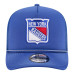 Бейсболка New York Rangers New Era Blue Faded A-Frame 9FIFTY Trucker