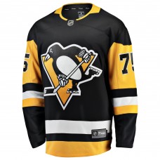 Игровая джерси Pittsburgh Penguins Connor Clifton Fanatics Black Home Breakaway