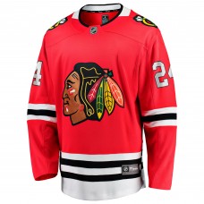 Игровая джерси Chicago Blackhawks Sam Lafferty Fanatics Red Home Breakaway