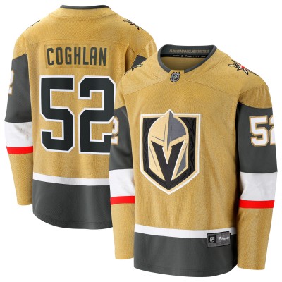 Игровая джерси Vegas Golden Knights Dylan Coghlan Fanatics Gold Home Breakaway