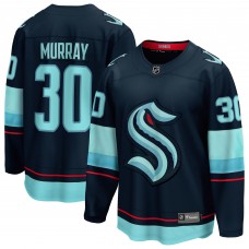 Джерси Seattle Kraken Matt Murray Fanatics Deep Sea Blue Home Breakaway