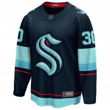 Джерси Seattle Kraken Matt Murray Fanatics Deep Sea Blue Home Breakaway