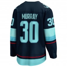 Джерси Seattle Kraken Matt Murray Fanatics Deep Sea Blue Home Breakaway