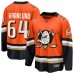 Джерси Anaheim Ducks Mikael Granlund Fanatics Orange Home Breakaway Джерси Anaheim Ducks Mikael Granlund Fanatics Orange Home Breakaway