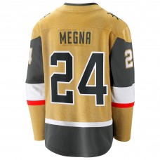 Игровая джерси Vegas Golden Knights Jaycob Megna Fanatics Gold Home Breakaway