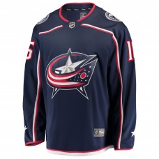 Джерси Columbus Blue Jackets Brendan Gaunce Fanatics Navy Home Breakaway