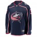 Джерси Columbus Blue Jackets Charlie Coyle Fanatics Navy Home Breakaway