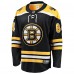 Игровая джерси Boston Bruins Tanner Jeannot Fanatics Black Home Breakaway