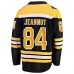Игровая джерси Boston Bruins Tanner Jeannot Fanatics Black Home Breakaway