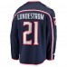 Джерси Columbus Blue Jackets Isac Lundestrom Fanatics Navy Home Breakaway