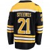 Игровая джерси Boston Bruins Alex Steeves Fanatics Black Home Breakaway