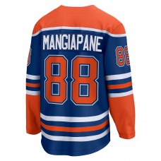 Джерси Edmonton Oilers Andrew Mangiapane Fanatics Royal Home Breakaway