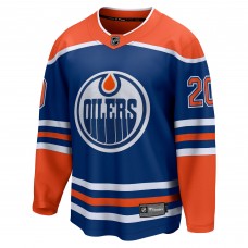 Джерси Edmonton Oilers Curtis Lazar Fanatics Royal Home Breakaway