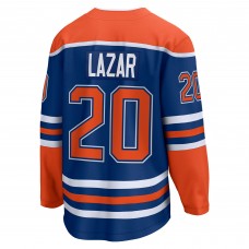 Джерси Edmonton Oilers Curtis Lazar Fanatics Royal Home Breakaway
