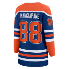 Женская джерси Edmonton Oilers Andrew Mangiapane Fanatics Royal Home Breakaway Женская джерси Edmonton Oilers Andrew Mangiapane Fanatics Royal Home Breakaway