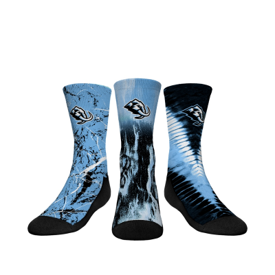 Подростковая Utah Mammoth Rock Em Socks Three-Pack Crew Socks Set