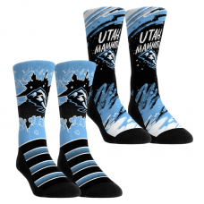 Unisex Utah Mammoth Rock Em Socks Ice Breaker Two-Pack Crew Socks Set