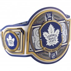 Auston Matthews Toronto Maple Leafs Autographed Fanatics Authentic WWE Legacy Title Belt with Papi Inscription - Limited Edition of 5