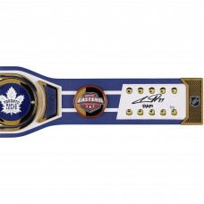 Auston Matthews Toronto Maple Leafs Autographed Fanatics Authentic WWE Legacy Title Belt with Papi Inscription - Limited Edition of 5