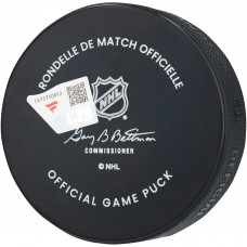 Шайба Connor Bedard Chicago Blackhawks Autographed Fanatics Authentic Centennial Official Game