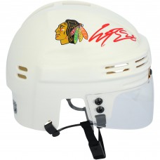 Connor Bedard Chicago Blackhawks Autographed Fanatics Authentic White Mini Helmet