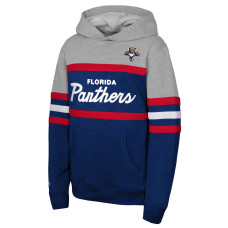Детская толстовка Florida Panthers Mitchell & Ness Navy Head Coach