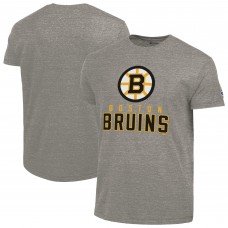 Boston Bruins Champion Gray Tri-Blend T-Shirt Boston Bruins Champion Gray Tri-Blend T-Shirt