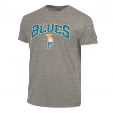 St. Louis Blues Champion Gray Tri-Blend T-Shirt