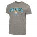 St. Louis Blues Champion Gray Tri-Blend T-Shirt