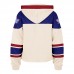 Женская Hockey Canada 47 Cream Cropped Superior Lacer Hoodie