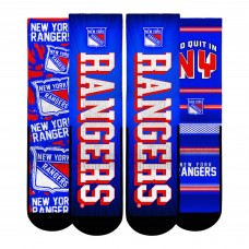 Unisex New York Rangers Rock Em Socks Fan Favorites Three-Pack Crew Socks Set Unisex New York Rangers Rock Em Socks Fan Favorites Three-Pack Crew Socks Set
