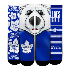 Toronto Maple Leafs Rock Em Unisex Fan Favorites Three-Pack Crew Socks Set - Blue