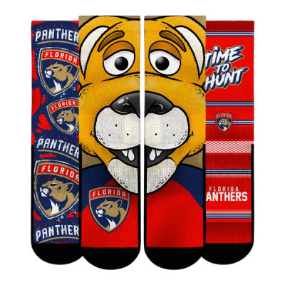 Носки 3 пары Unisex Florida Panthers Rock Em Navy Fan Favorites